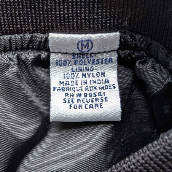 Lady Divots Plaid Windbreaker Pullover Women M Navy Blue Tartan Golf Jacket - Picture 4 of 4